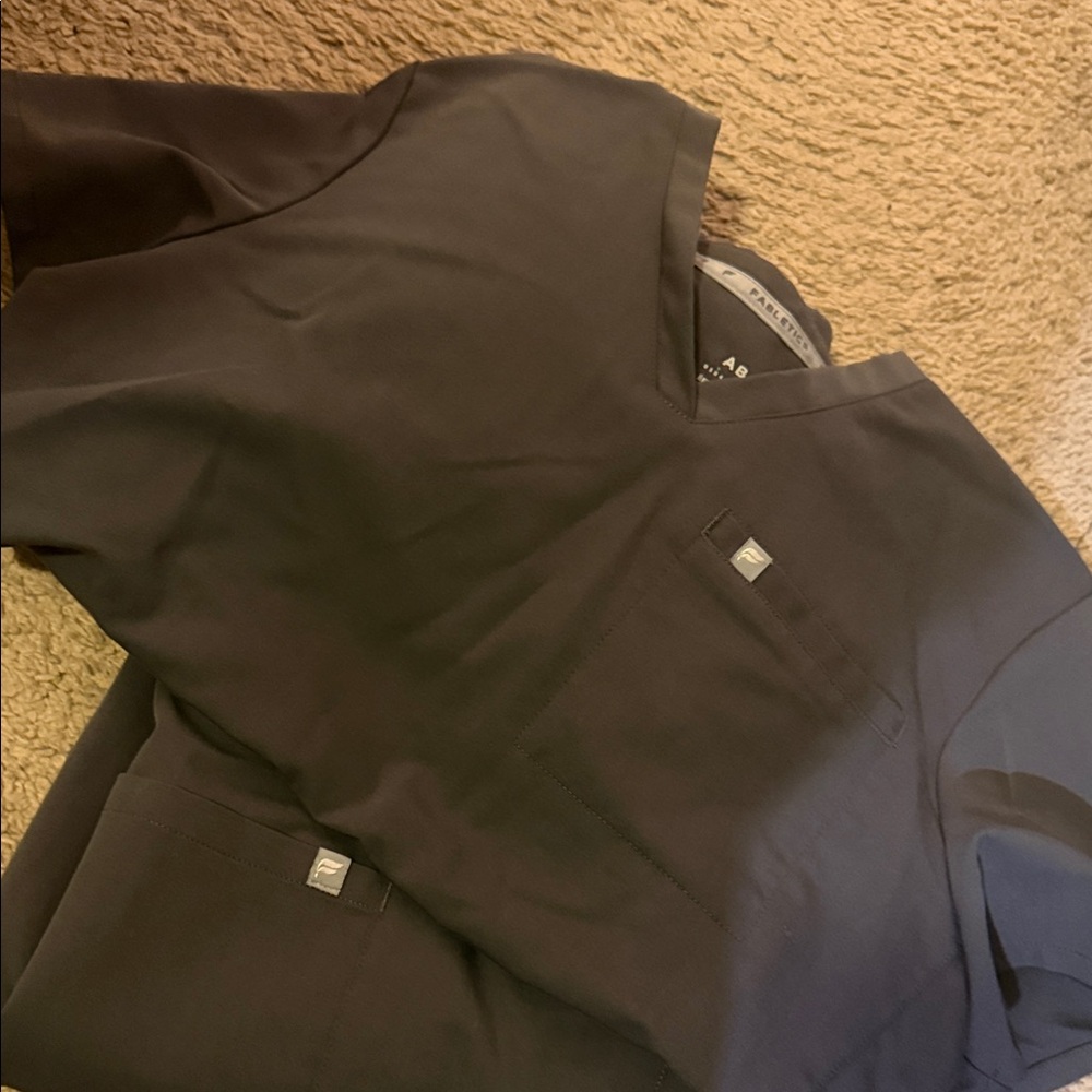 Fabletics Black Short Sleeve Tee